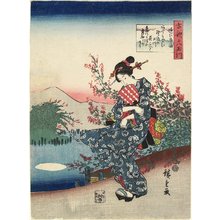 Utagawa Hiroshige: Noji in Omi Province - Minneapolis Institute of Arts 