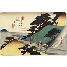 Utagawa Hiroshige: No.43 Tsumago - Minneapolis Institute of Arts 