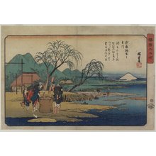 Utagawa Hiroshige: Jewel River of Chofu in Musashi Province - Minneapolis Institute of Arts 