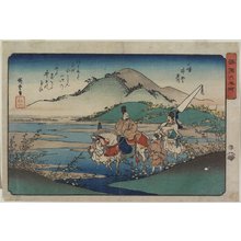 Utagawa Hiroshige: Jewel River of Ide in Yamashiro Province - Minneapolis Institute of Arts 
