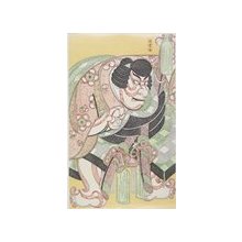 弦屋光渓: Ichikawa Danjuro XII as Umeomaru in the scene of Kurumabiki - ミネアポリス美術館