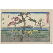 Utagawa Hiroshige: Kusatsu - Minneapolis Institute of Arts 