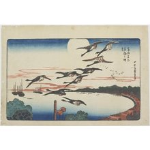 Utagawa Hiroshige: Moonlight at Takanawa - Minneapolis Institute of Arts 