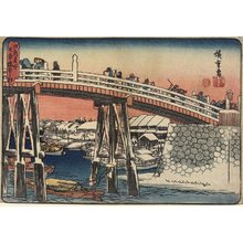 Utagawa Hiroshige: Morning after Snow at Nihonbashi Bridge - Minneapolis Institute of Arts 