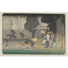 Utagawa Hiroshige: No.40 Suhara - Minneapolis Institute of Arts 