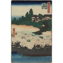 Utagawa Hiroshige: Dangozaka Sope and the Flower Garden at Sendagi - Minneapolis Institute of Arts 
