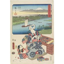 Utagawa Hiroshige: Kawasaki - Minneapolis Institute of Arts 