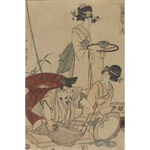 Kitagawa Utamaro: Ebisu God Cooking a Red Snapper - Minneapolis Institute of Arts 