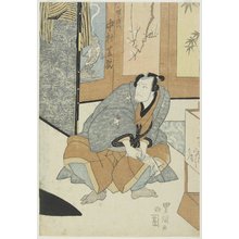 歌川豊国: The Actor Nakamura Shikan as Magohachi of Takenozuka - ミネアポリス美術館