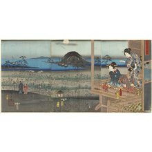 歌川国貞: The Scene of Akashi - ミネアポリス美術館