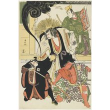 Torii Kiyonaga: Scene from the AKbuki Play 