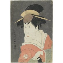 東洲斎写楽: Osagawa Tsuneyo II in a Female Role - ミネアポリス美術館