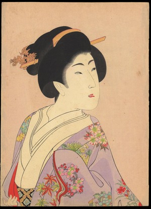Toyohara Chikanobu: Fujin (a Woman) - 真美人 (1) - Ohmi Gallery