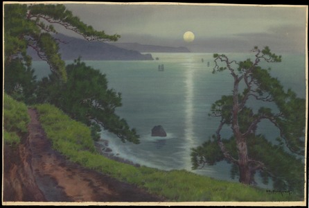 Fukaya, H: Coastal View At Sunrise (1) - Ohmi Gallery