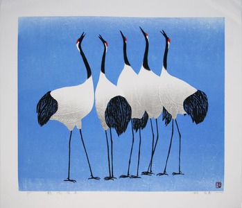 Hao Boyi: Cranes Sing For Harbinger Of Spring - Ohmi Gallery