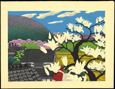 Hayashi, Waichi: Lily Magnolia - 木蓮 - Ohmi Gallery