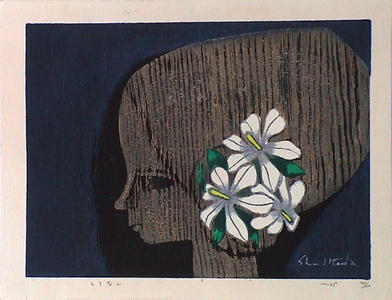 Ikeda Shuzo: Cape Jasmine (Gardenia) - くちなし - Ohmi Gallery