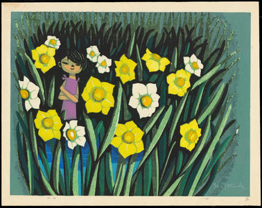 Ikeda Shuzo: Daffodils - 水仙 - Ohmi Gallery
