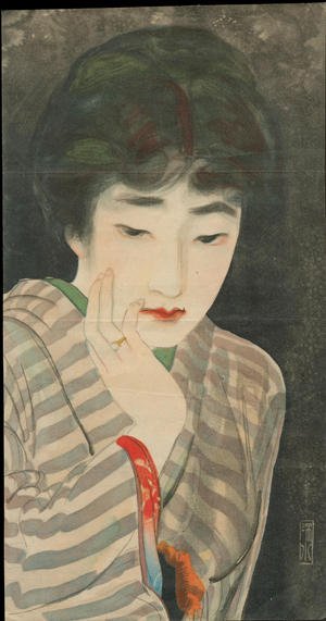 Ito Shinsui: A Worried Look (1) - Ohmi Gallery