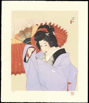 Ito Shinsui: Snow - 雪 - Ohmi Gallery