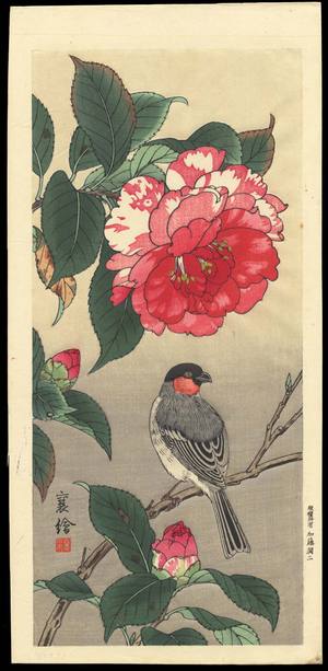 Jo 1930s): Bullfinch and Peony - Ohmi Gallery
