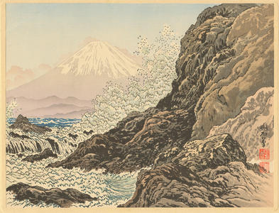 Jokata Kaiseki: Mt Fuji From Enoshima - Ohmi Gallery