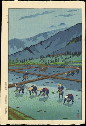 Kasamatsu Shiro: Rice Planting - 田うえ - Ohmi Gallery