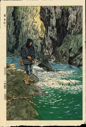 Kasamatsu Shiro: Fishing For Char - Ohmi Gallery