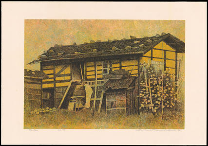 Katsuda, Yukio: No. 97 - Cabin at Inoshita - 井下の小屋 - Ohmi Gallery