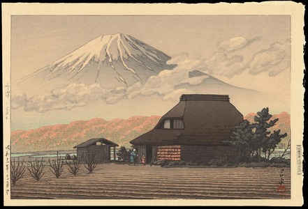 Kawase Hasui: Mount Fuji from Narusawa - 鳴澤の富士 - Ohmi Gallery
