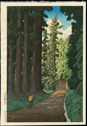 Kawase Hasui: Road to Nikko (Nikko Kaido Line) - 日光街道 - Ohmi Gallery