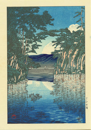 Kawase Hasui: Lake Towada - 十和田湖 - Ohmi Gallery