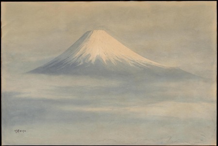 Keimo: Mt Fuji in Snow - Ohmi Gallery