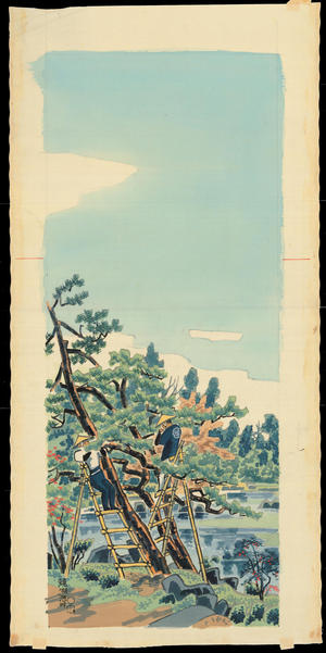 Kotozuka Eiichi: Kyokochi Pond (Kinkakuji Temple) - 鏡湖地畔（きょうこち） - Ohmi Gallery