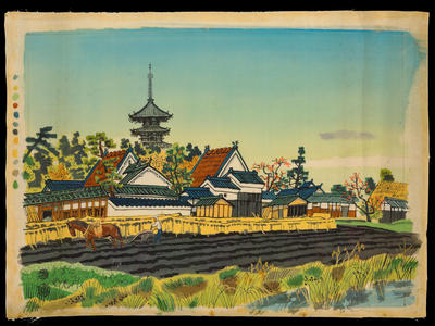 Kotozuka Eiichi: Yakushi Temple and the Vicinity - 奈良薬師寺付近 - Ohmi Gallery