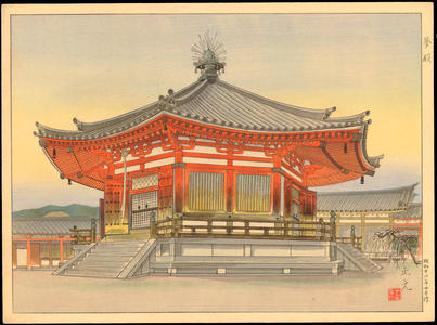 Masamoto, Mori: Yumedono Temple - 夢殿 - Ohmi Gallery
