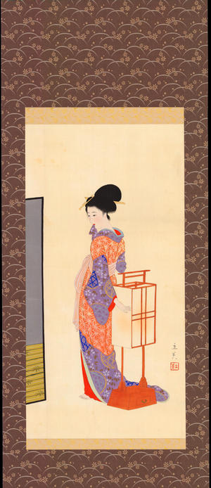 Tatsumi, Shimura: Lantern - 行燈 - Ohmi Gallery