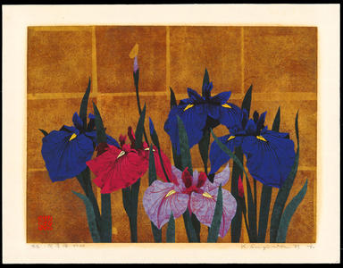 Sugiura Kazutoshi: Iris No. 20 - 花菖蒲No 20 - Ohmi Gallery