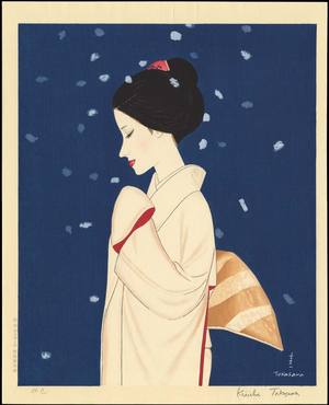 Takasawa Keiichi: Large Snowflakes - ボタン雪 - Ohmi Gallery