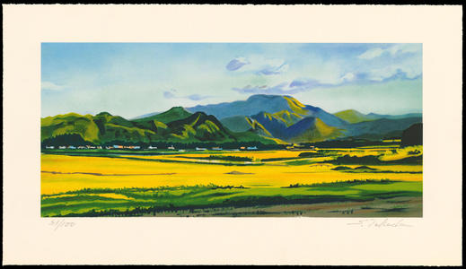 栗山茂: Yellow Blooming (Fukushima Prefecture) - 黄色い実り - Ohmi Gallery