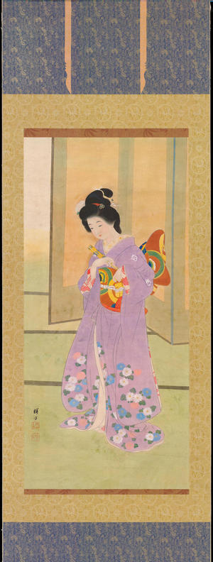 Ikeda, Terukata: Maiko and Maiogi Dance (1) - Ohmi Gallery