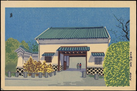 徳力富吉郎: The Gate of Matabe in Early Summer - Ohmi Gallery