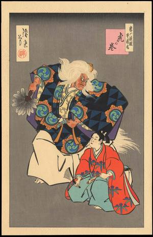 鳥居言人: Kabuki Actor Print (1) - Ohmi Gallery