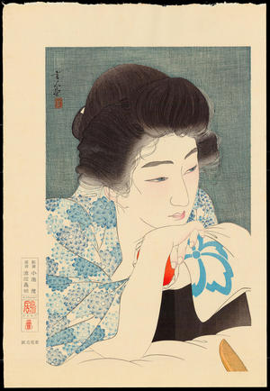 Torii Kotondo: No. 4 - Morning Hair - 朝寝髪 - Ohmi Gallery