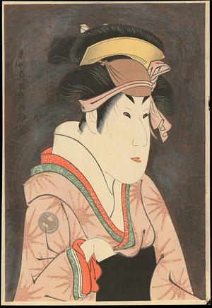 東洲斎写楽: Segawa Kikunojo III as Oshizu - 瀬川菊之丞 蔵人妻おしず - Ohmi Gallery