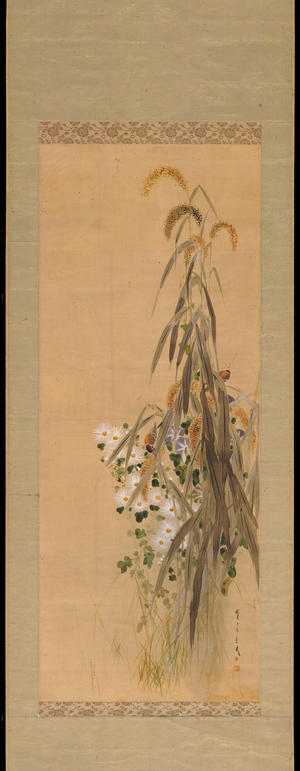 Watanabe Seitei: A Bumper Harvest - 五穀豊穣 (1) - Ohmi Gallery