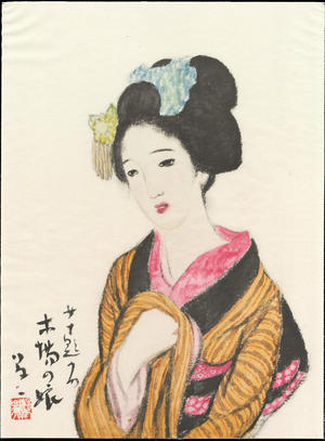 Takehisa Yumeji: Timberyard Daughter - 木場の娘 - Ohmi Gallery