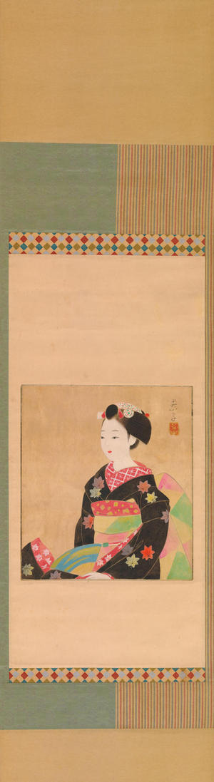 Yurimoto, Keiko: Bijin in Kimono (1) - Ohmi Gallery