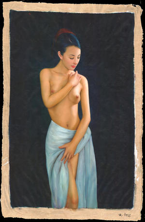 Zhangbo: Nude Virgin with Sun - Ohmi Gallery