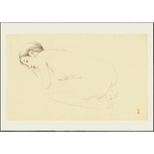 Hashiguchi Goyo: Graphite on Paper Sketch 24 - Ohmi Gallery